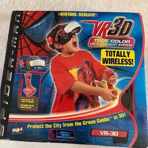 VR-3D True Color Wireless Virtual Reality Headset - Red/Blue